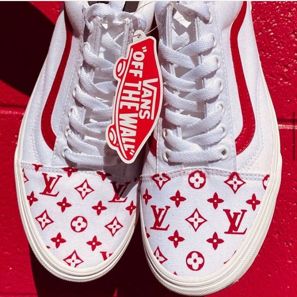 red vans off the wall